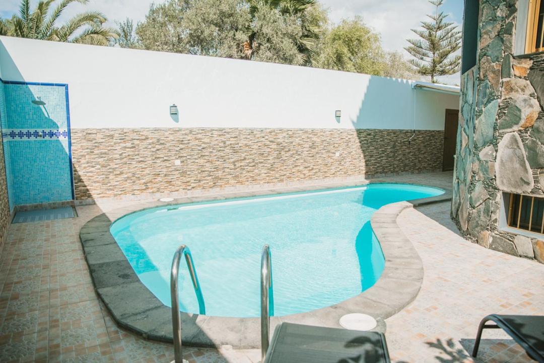 Villa Cervantes Sonnenland Con Piscina Privada Climatizada Маспаломас Экстерьер фото