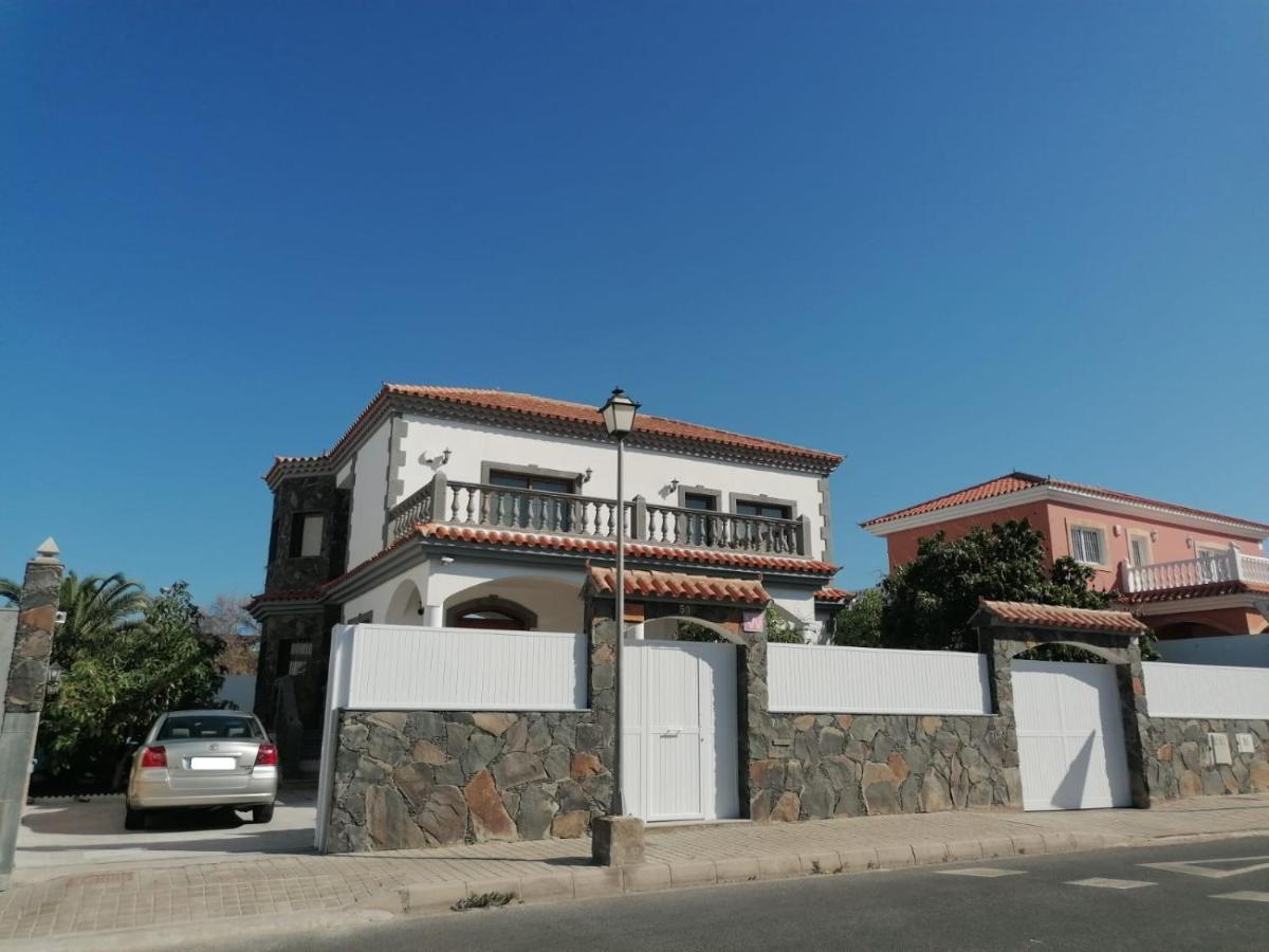 Villa Cervantes Sonnenland Con Piscina Privada Climatizada Маспаломас Экстерьер фото